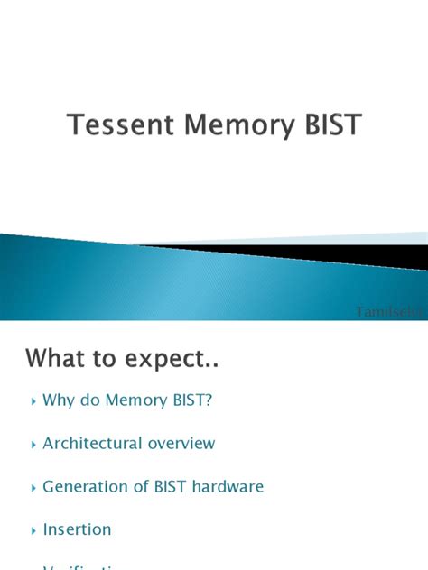 tessent mbist pdf.